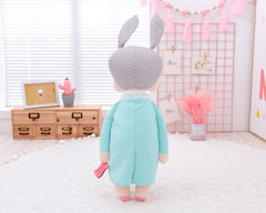Peluche Metoo XL con vestido menta